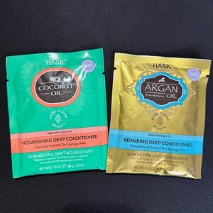 ✨4 for $15✨ Hask Nourishing and Repairing Deep Conditioner Set